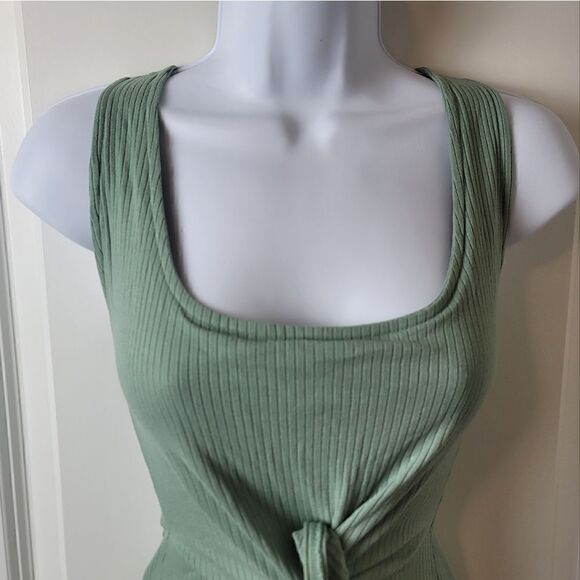 L*SPACE Topanga Ribbed Knot Front Dress - Picture 4 of 8